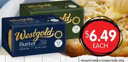 Spudshed Westgold salted or unsalted butter offer