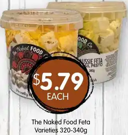Spudshed The naked food feta offer