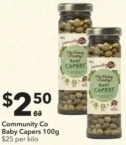 Ritchies Community co baby capers offer