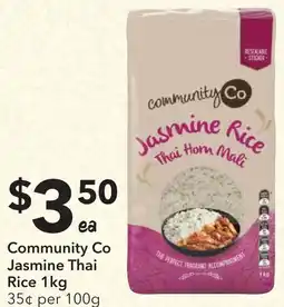 Ritchies Community co jasmine thai rice offer