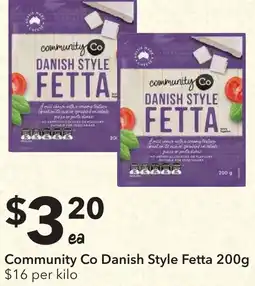 Ritchies Community co danish style fetta offer
