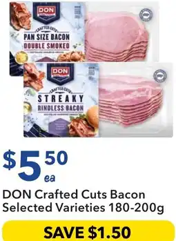 Ritchies Don crafted cuts bacon offer
