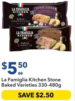 Ritchies La famiglia kitchen stone baked offer