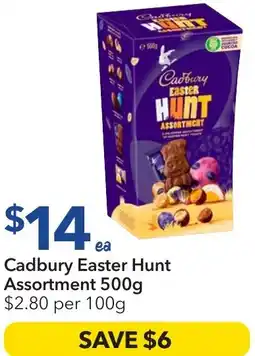 Ritchies Cadbury easter hunt assortment offer