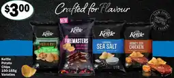 Friendly Grocer Kettle potato chips offer