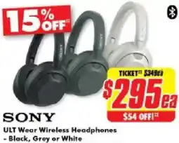 The Good Guys Ult wear wireless headphones offer