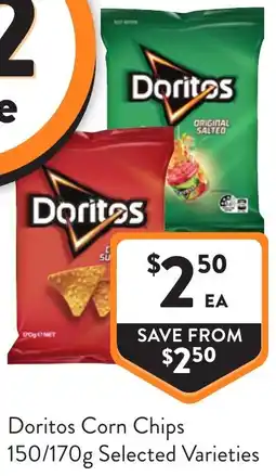 Foodworks Doritos corn chips offer
