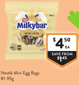 Foodworks Nestlé mini egg bags offer