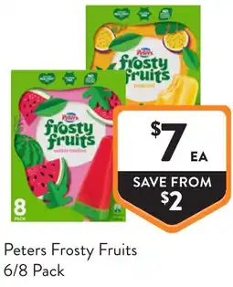 Foodworks Peters frosty fruits offer