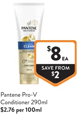 Foodworks Pantene pro-v conditioner offer