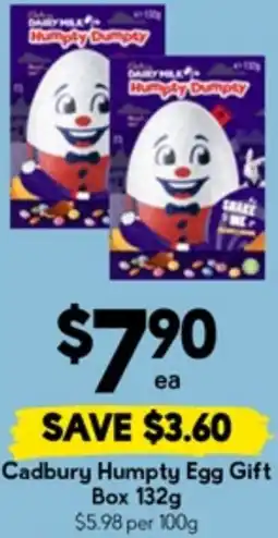 Drakes Cadbury humpty egg gift box offer