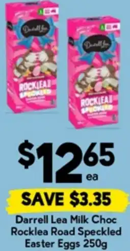 Drakes Darrell lea milk choc rocklea road speckled easter eggs offer