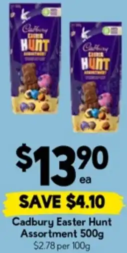 Drakes Cadbury easter hunt assortment offer
