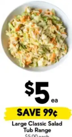Drakes Large classic salad tub range offer