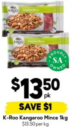 Drakes K-roo kangaroo mince offer