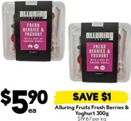 Drakes Alluring fruits fresh berries & yoghurt offer