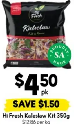 Drakes Hi Fresh Kaleslaw Kit offer