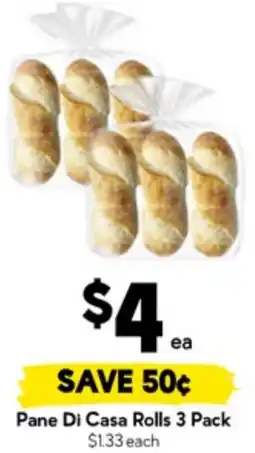 Drakes Pane di casa rolls offer