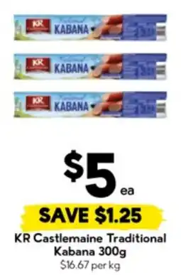 Drakes KR Castlemaine Traditional Kabana offer