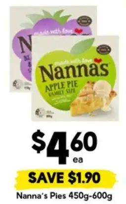 Drakes Nanna's Pies offer