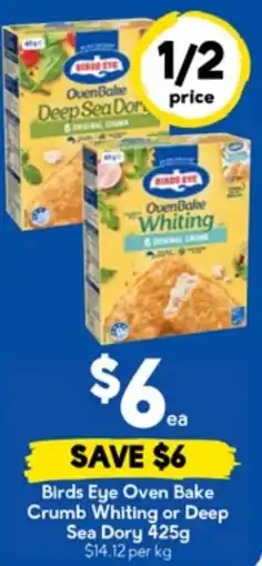 Drakes Birds Eye Oven Bake Crumb Whiting or Deep Sea Dory offer
