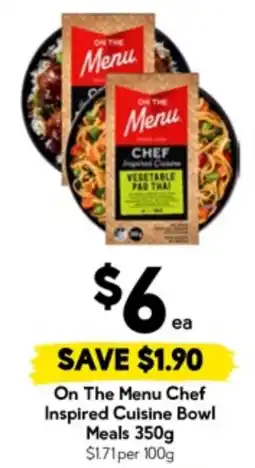 Drakes On The Menu Chef Inspired Cuisine Bowl Meals offer