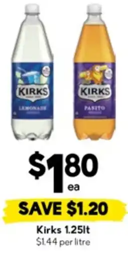 Drakes Kirks 1.25lt offer