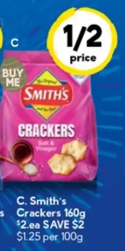 Drakes Smith's Crackers offer