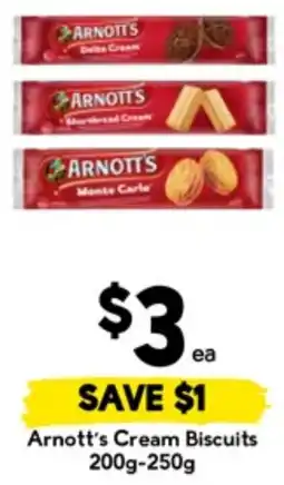 Drakes Arnott's Cream Biscuits offer