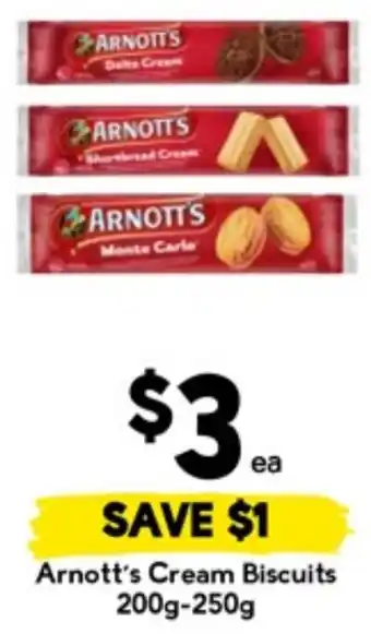 Drakes Arnott's Cream Biscuits offer