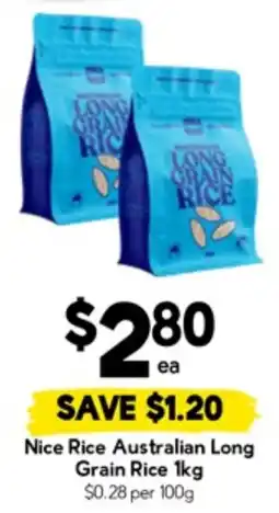 Drakes Nice Rice Australian Long Grain Rice offer