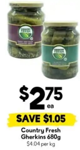 Drakes Country Fresh Gherkins offer