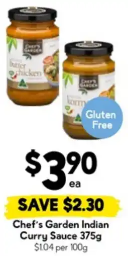 Drakes Chef's Garden Indian Curry Sauce offer