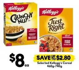 Drakes Selected Kellogg's Cereal offer