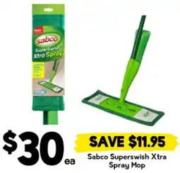 Drakes Sabco Superswish Xtra Spray Mop offer