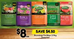 Drakes Brunnings Fertiliser Assorted offer