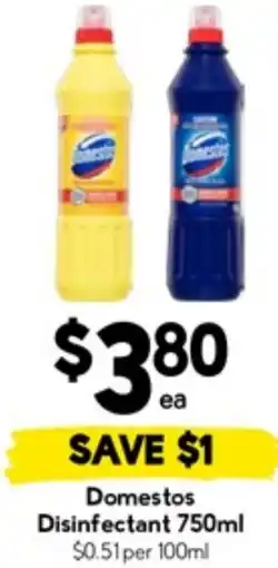 Drakes Domestos Disinfectant offer