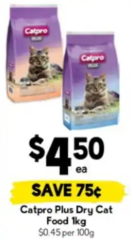 Drakes Catpro Plus Dry Cat Food offer