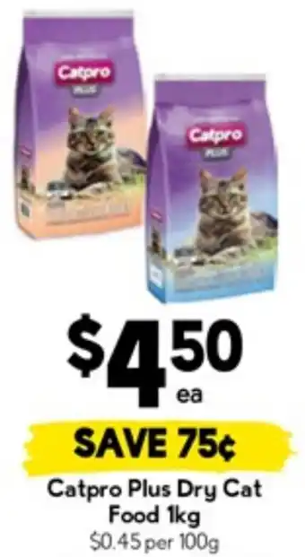 Drakes Catpro Plus Dry Cat Food offer