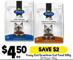 Drakes Fussy Cat Grainfree Cat Food offer