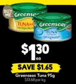 Drakes Greenseas Tuna offer