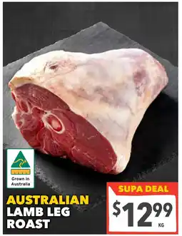 Supa Valu Australian lamb leg roast offer