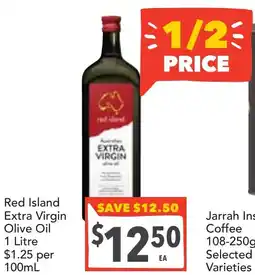 Supa Valu Red Island Extra Virgin Olive Oil offer
