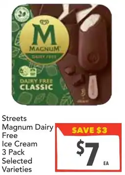 Supa Valu Streets Magnum Dairy Free Ice Cream Selected Varieties offer
