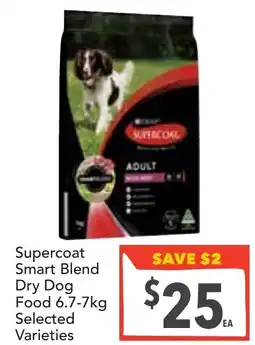 Supa Valu Supercoat Smart Blend Dry Dog Food offer