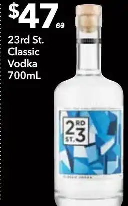 Supa Valu 23rd St. Classic Vodka offer