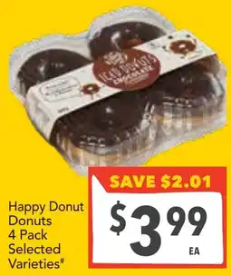 Supa Valu Happy Donut Donuts Selected Varieties offer