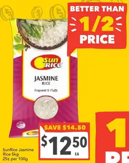 Supa Valu SunRice Jasmine Rice offer