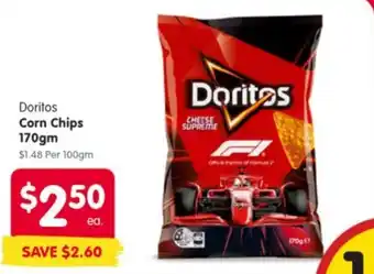 Spar Doritos Corn Chips offer