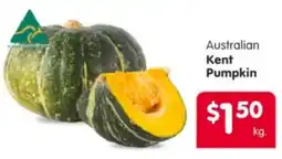Spar Australian Kent Pumpkin offer